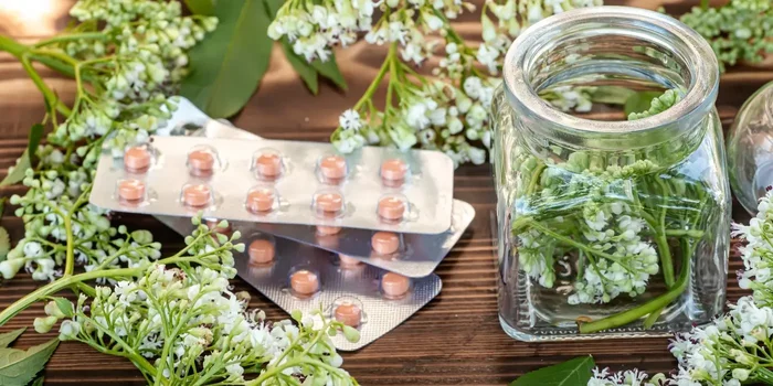 Beruhigungsmittel auf Pflanzenbasis in Tablettenform