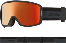 Atomic Count Cylindrical Ski Goggles Junior (AN5106092) Schwarz/Grau Red Flash CAT2