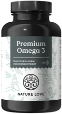 Nature Love Premium Omega 3 Kapseln (120 Stk.)