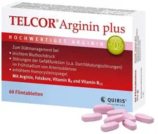 Quiris Telcor Arginin Plus Filmtabletten (60 Stk.)