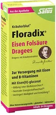 Duopharm Floradix Eisen Folsäure Dragees (84 Stück)