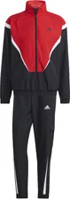 Adidas Sportswear Woven Non-Hooded Track Suit (IJ6073) black/better scarlet