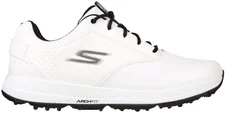 Skechers Elite Arch Fit wasserdichter Golfschuh Sneaker weiß schwarzes Leder