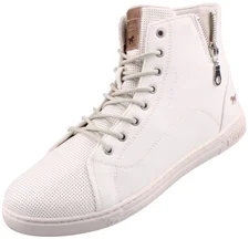 Mustang Fashion Sneaker High Top Booty 1349-501 weiß