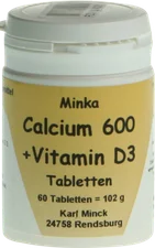 ALLPHARM Calcium 600 mg + D3 Tabletten (60 Stk.)