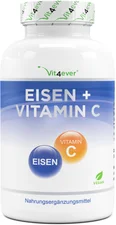 Vit4ever Eisen + Vitamin C Tabletten (365 Stk.)