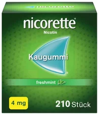 Johnson & Johnson nicorette 4 mg Freshmint Kaugummi (210 Stk.)