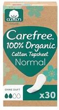 Carefree Organic Cotton Normal Slipeinlagen (30 Stk.)