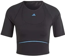 Adidas Tailored HIIT HEAT.RDY Training Crop T-Shirt Women (HN5556) black