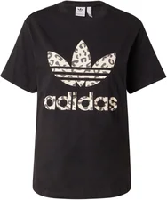 Adidas Originals Leopard Luxe Trefoil T-Shirt Women (IY7055) black