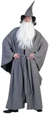 Funny Fashion Zaubererkostüm Gandalf grau