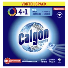 Calgon Wasserenthärter Power Tabs 4in1, gegen Kalk, Schmutz und Gerüche, 77 Tabs