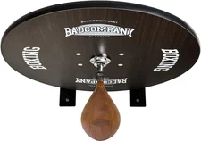 Bad Company Speedball Plattform mit Vintage Leder Boxbirne medium höhenverstellbar BCA-38 (3146)