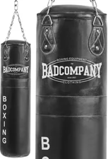 Bad Company Boxsack 180 x 35 cm gefüllt aus Leder mit Stahlkette (304233)