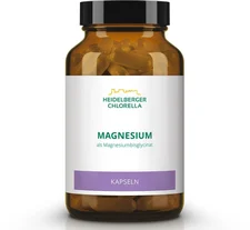 Heidelberger Chlorella Magnesium als Magnesiumbisglycinat Kapseln (72 Stk.)