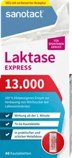 sanotact Laktase Express 13.000 Kautablette (40 Stk.)