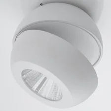 Nova Luce LED Wand- und Deckenleuchte Gon in Weiß-matt 5W 400lm weiß