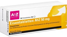 AbZ Eisentabletten 50 mg Filmtabletten