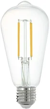 Eglo LED Smart Filament Leuchtmittel Edison ST64 6W = 60W E27 klar 806lm warmweiß 2700K Tunable White Dimmbar App Google Alexa