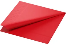 Duni 1000 Tissue-Servietten 40x40 cm Rot 3-lagig (213103)