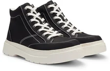 Hugo Hightop Sneakers rotem Stack-Logo-Aufnäher Style Urian hito ny 50517024 schwarz
