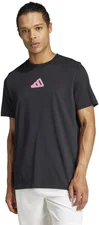 Adidas Graphic Play Tennis T-Shirt black/pink