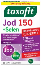 Taxofit Jod 150 + Selen Mini-Tabletten (60 Stk.)