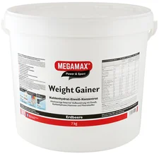 Megamax Weight Gainer Megamax Erdbeere Pulver (7000 g)
