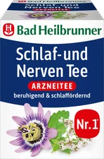 Bad Heilbrunner Schlaf- und Nerven Tee (8 Stück)