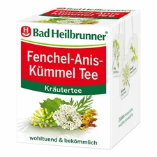 Bad Heilbrunner Fenchel-Anis-Kümmel Tee (8 Stück)