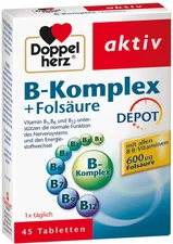 Doppelherz B Komplex + Folsäure Depot (45 Stk.)