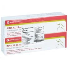 Aliud Zink Al 25 mg Brausetabletten (40 Stk.)