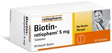 ratiopharm Biotin 5 mg Tabletten (90 Stk.)