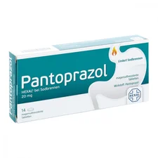 Hexal Pantoprazol magensaftresistente Tabletten (14 Stk.) (PZN:05523582 )