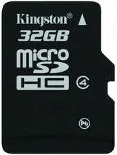 Kingston microSDHC Card 32GB Class 4