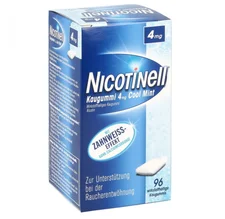 Novartis Nicotinell Kaugummi Cool Mint 4 mg (96 Stk.)