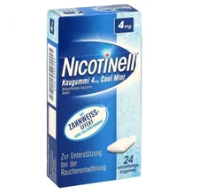 Novartis Nicotinell Kaugummi Cool Mint 4 mg (24 Stk.)