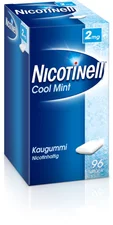 Novartis Nicotinell Kaugummi Cool Mint 2 mg (96 Stk.)