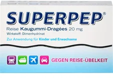 Hermes Superpep Reise-Kaugummi-Dragees (20 Stk.) (PZN 7560067)