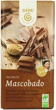 Gepa Mascobado Vollmilch Schokolade (100 g)