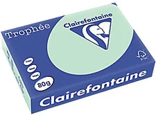 Clairefontaine Trophee Papier, A4, 80g/qm, pastell-grün, 500 Blatt (1975C)