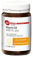 Dr. Wolz Vitamin D3 1000 I. E. Plus Kapseln (60 Stk.)