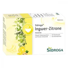 Sidroga Wellness Ingwer Zitrone Beutel (20 Stk.)