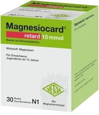 Verla-Pharm Magnesiocard retard 15 mmol Granulatbeutel (30 Stück)