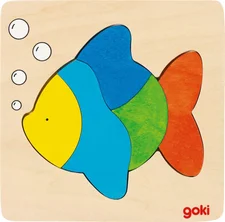 goki Einlegepuzzle Fisch (57821)