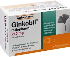 ratiopharm Ginkobil 240 mg Filmtabletten (PZN 8864415)