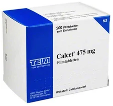 Teva Deutschland Calcet 475 mg Filmtabletten (200 Stk.)