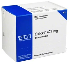 Teva Deutschland Calcet 475 mg Filmtabletten (200 Stk.)
