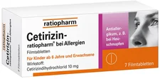 ratiopharm Cetirizin 10 mg (PZN: 02158136)