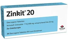 Wörwag Zinkit 20 überzogene Tabletten (20 Stk.)